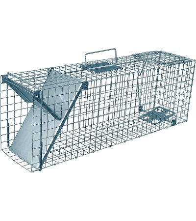 Gyvagaudžiai spąstai audinei, kiaunei, šeškui ir katinui (80x20x27)
