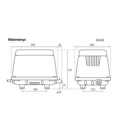 Oraputė HIBLOW HP-200