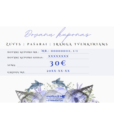 Dovanų kuponas