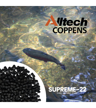 Upėtakinis pašaras "Coppens Supreme-22"