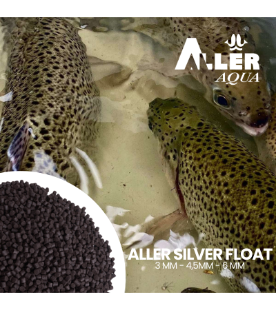 Upėtakinis plaukiantis pašaras "Aller Silver float" / 5 KG