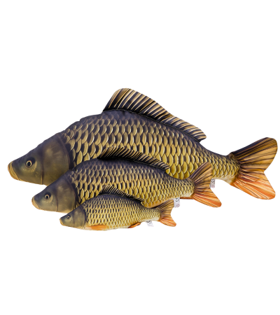 Pagalvė - žuvis „Žvynuotas Karpis“ (36 cm - 64 cm - 100 cm)