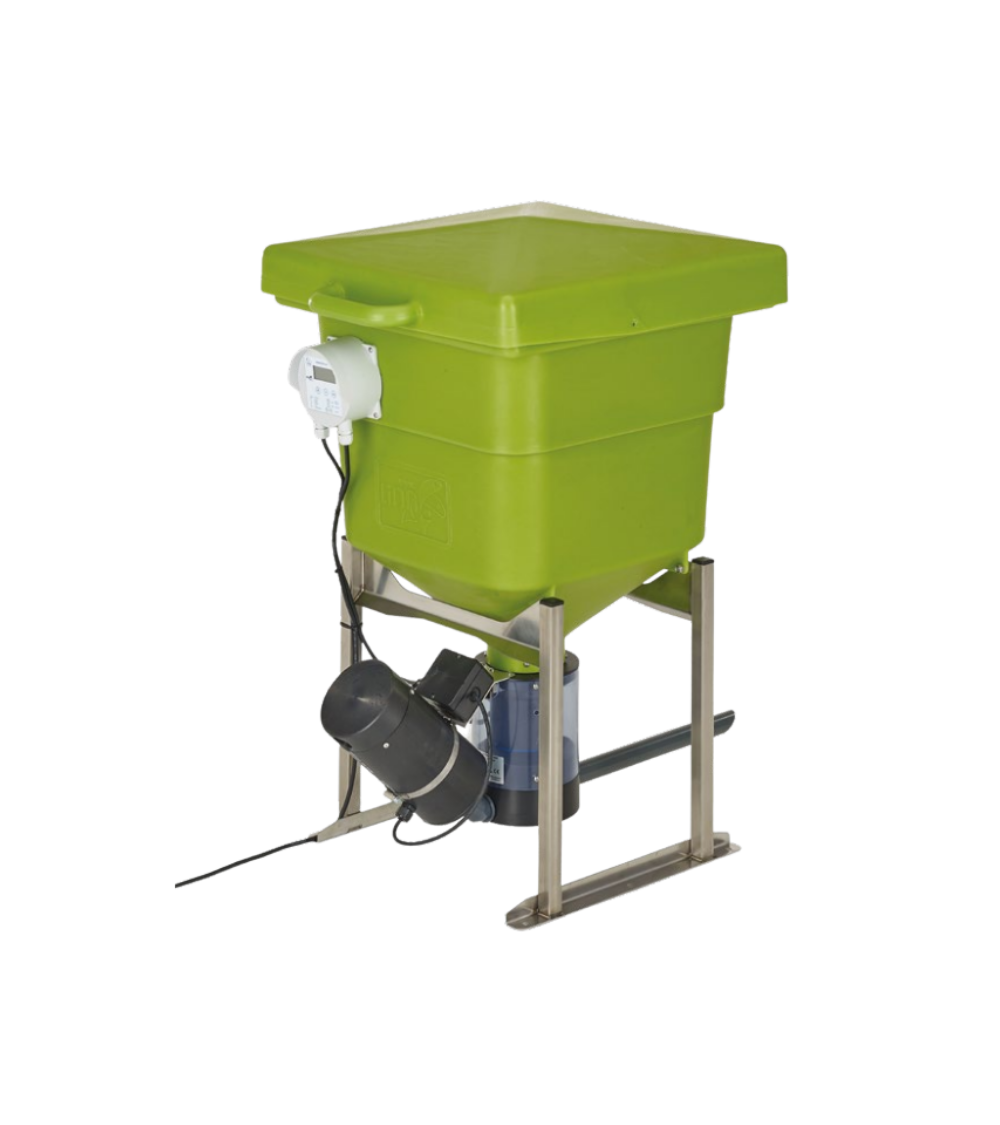 LINN automatinė žuvų šėrykla su pūstuvu (20kg / 40kg / 50kg / 70kg) (1000 g/min)