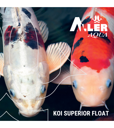 KOI karpiams plaukiantis pašaras "Aller KOI Superior float" / 3 KG