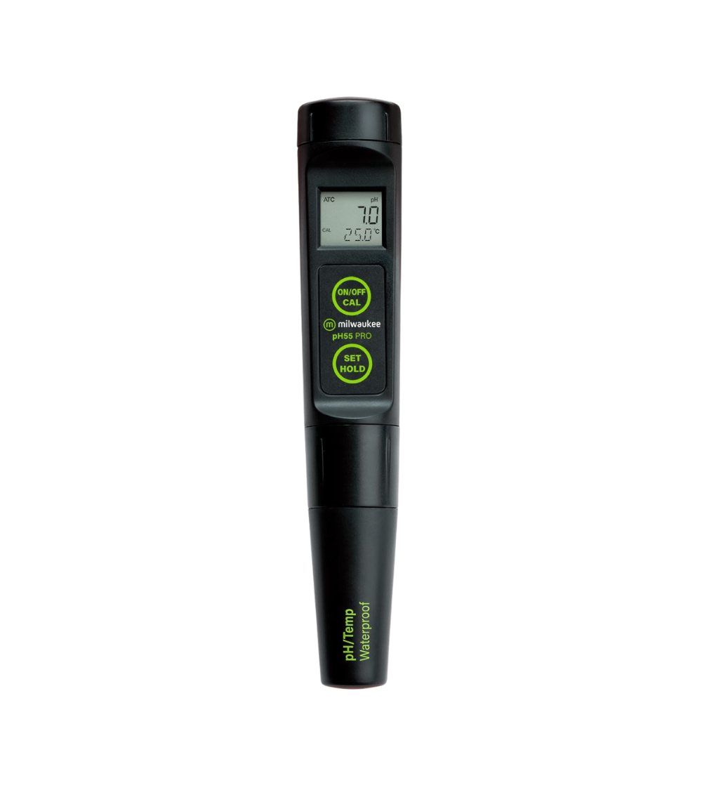 pH ir temperatūros matuoklis Milwaukee PH55 PRO (-2.0 – 16.0 pH)