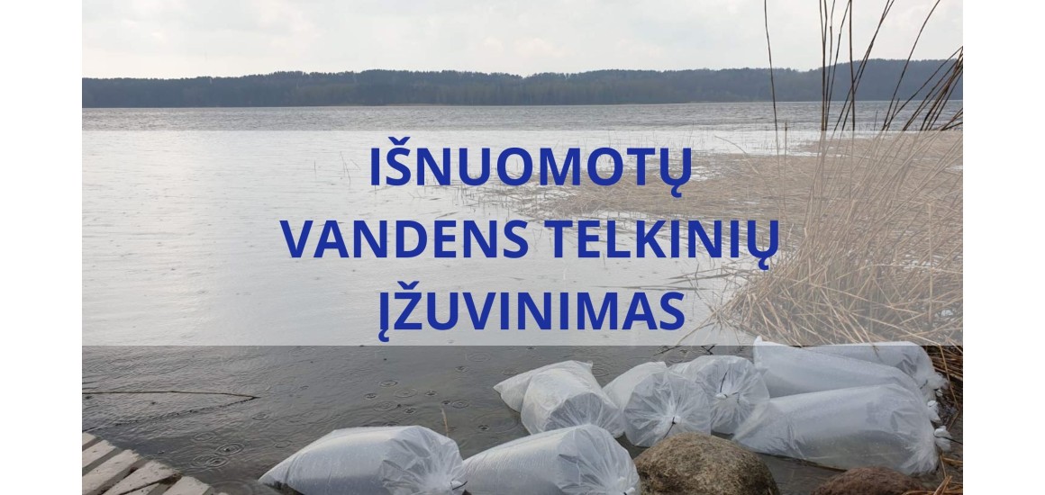 Išnuomotų vandens telkinių įžuvinimas